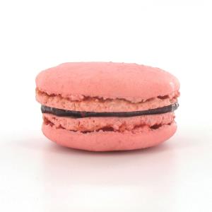Macaron framboise, litchi & rose