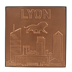 TABLETTE VUE DE LYON LAIT