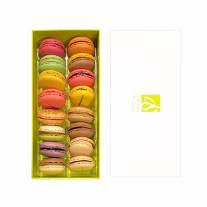 LE COFFRET MIX DE MACARONS ASSORTIS (16 PIÈCES)