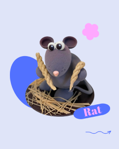 LE RAT EN CHOCOLAT NOIR