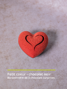 Petit coeur - Noir