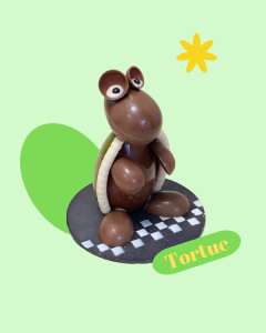LA TORTUE EN CHOCOLAT AU LAIT