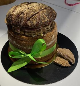 PAIN SURPRISE FOIE GRAS ET SAUMON