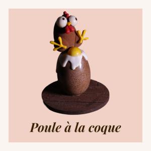 POULE À LA COQUE