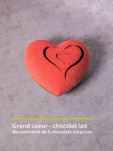 Grande coeur - Lait