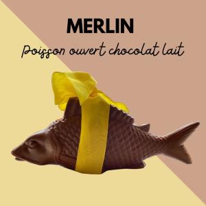 MERLIN LE POISSON OUVERT LAIT