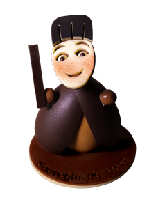 MONTAGE GUIGNOL  EN CHOCOLAT 