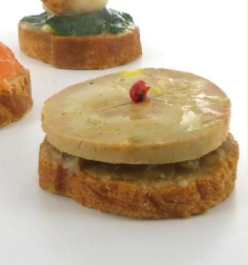 CANAPÉ FOIE GRAS MAISON