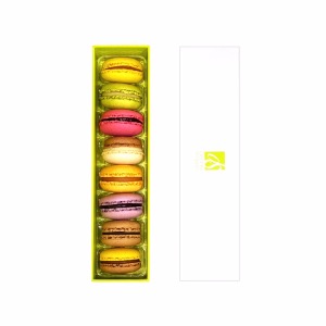 LE COFFRET MIX DE MACARONS ASSORTIS (8 PIÈCES)