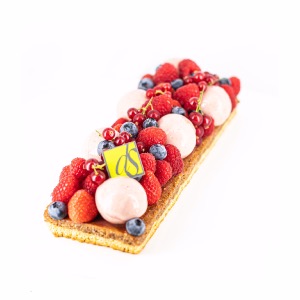 LA TARTE FRUITS ET MOUSSE