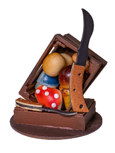 Cagette de champignons