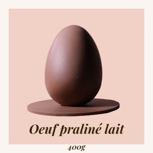 L'OEUF PRALINÉ LAIT